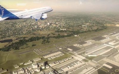 How will the new airport impact the building industry?