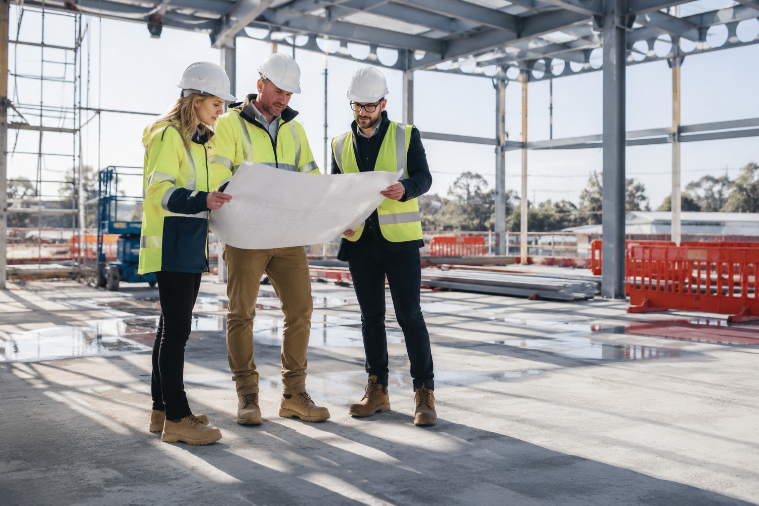 Building surveyors on site building surveyor inspection